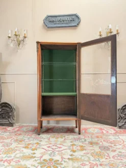 VITRINE EN PALISSANDRE DE STYLE LOUIS XVI XIX EME SIÈCLE
