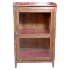 Vitrine en teck birman