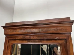 Vitrine Louis Philippe en acajou et placage d'acajou, XIX siècle