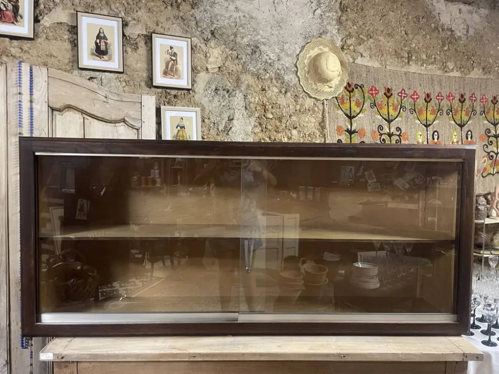 Vitrine murale année 1960