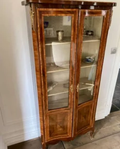 Vitrine Napoleon III de style Louis XV