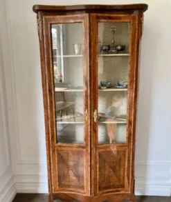 Vitrine Napoleon III de style Louis XV