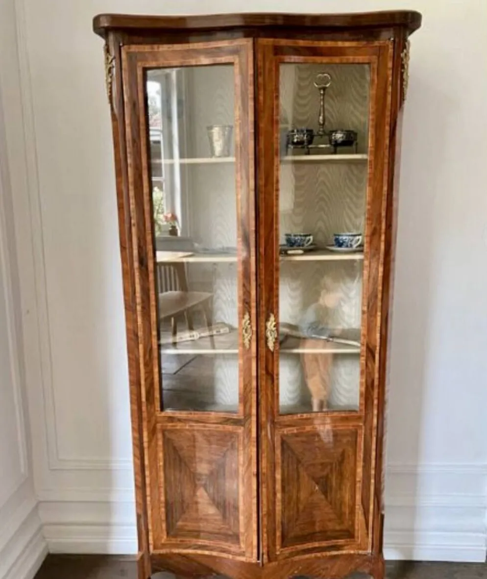 Vitrine Napoleon III de style Louis XV