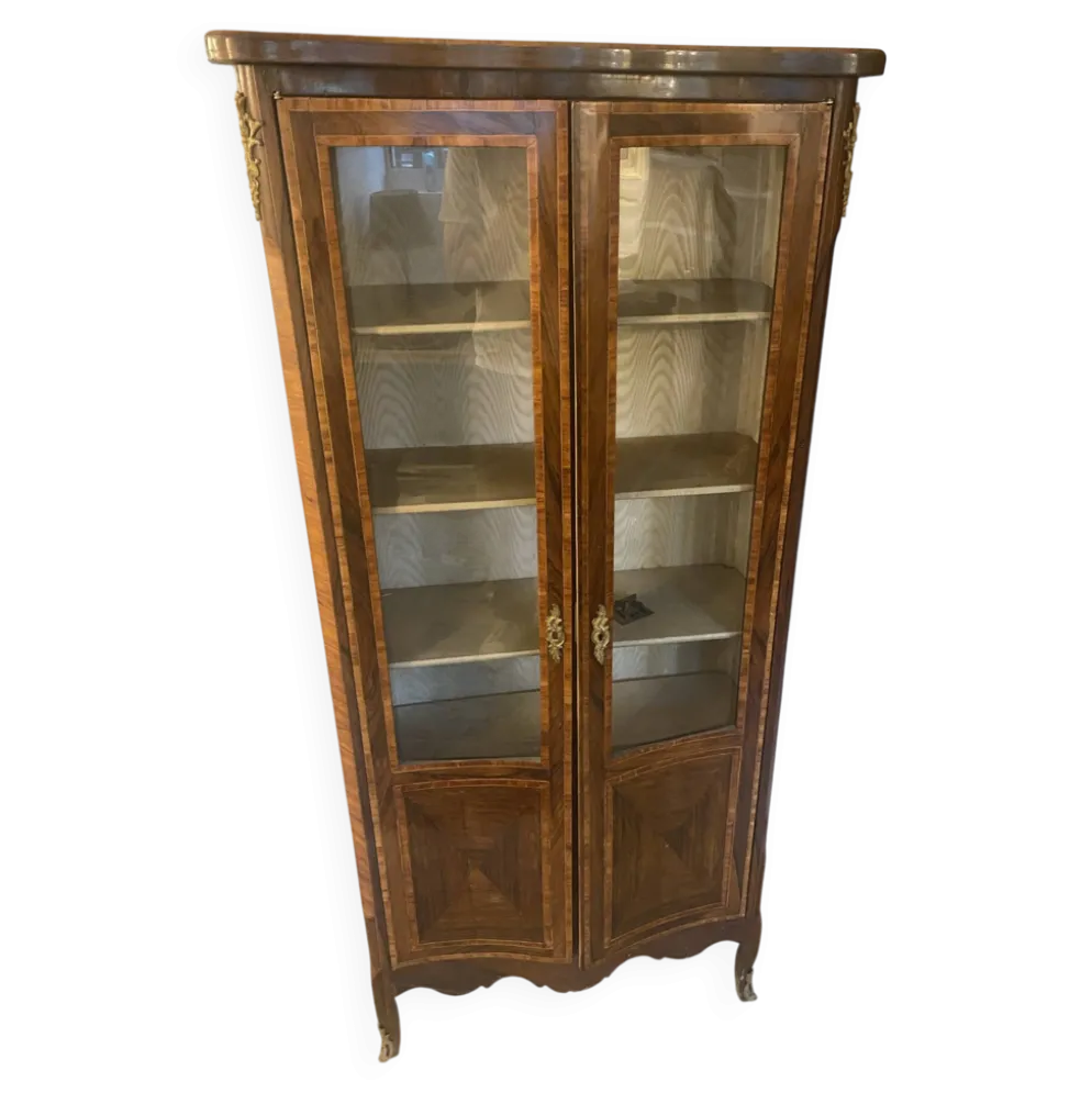 Vitrine Napoleon III de style Louis XV