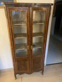 Vitrine Napoleon III de style Louis XV