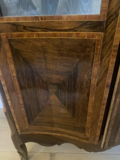 Vitrine Napoleon III de style Louis XV
