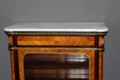 Vitrine Napoléon III en Marqueterie vers 1880