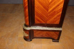 Vitrine Napoléon III en Marqueterie vers 1880