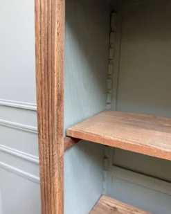Vitrine parisienne Art Déco en chêne (rénovée)