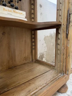 Vitrine pin anglaise XIXème