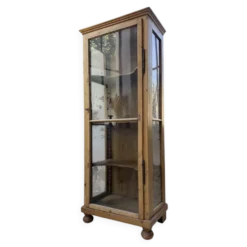 Vitrine pin anglaise XIXème