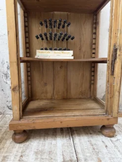 Vitrine pin anglaise XIXème