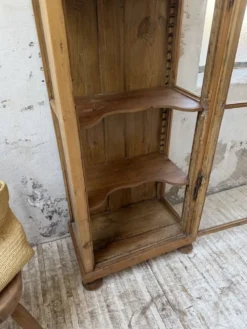 Vitrine pin anglaise XIXème