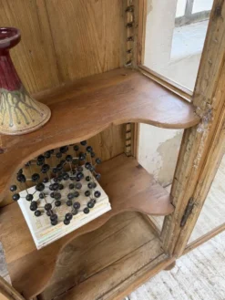 Vitrine pin anglaise XIXème