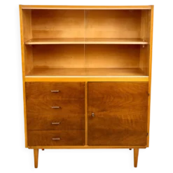 Vitrine vintage, années 1960, Tchécoslovaquie