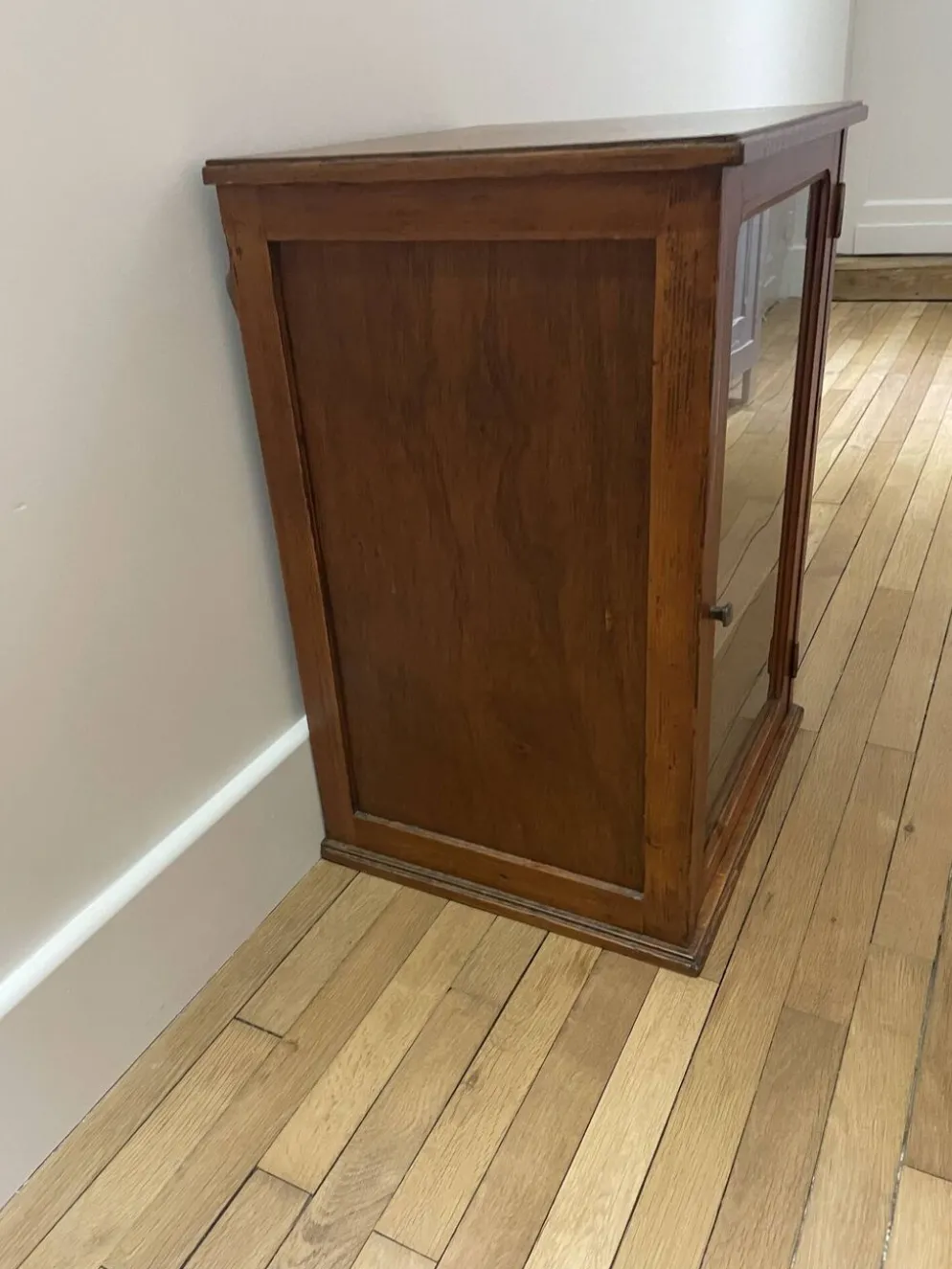 Vitrine vintage en bois 260319