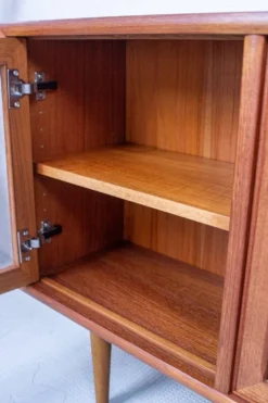Vitrine Vintage en Teck, Danemark, 1980s