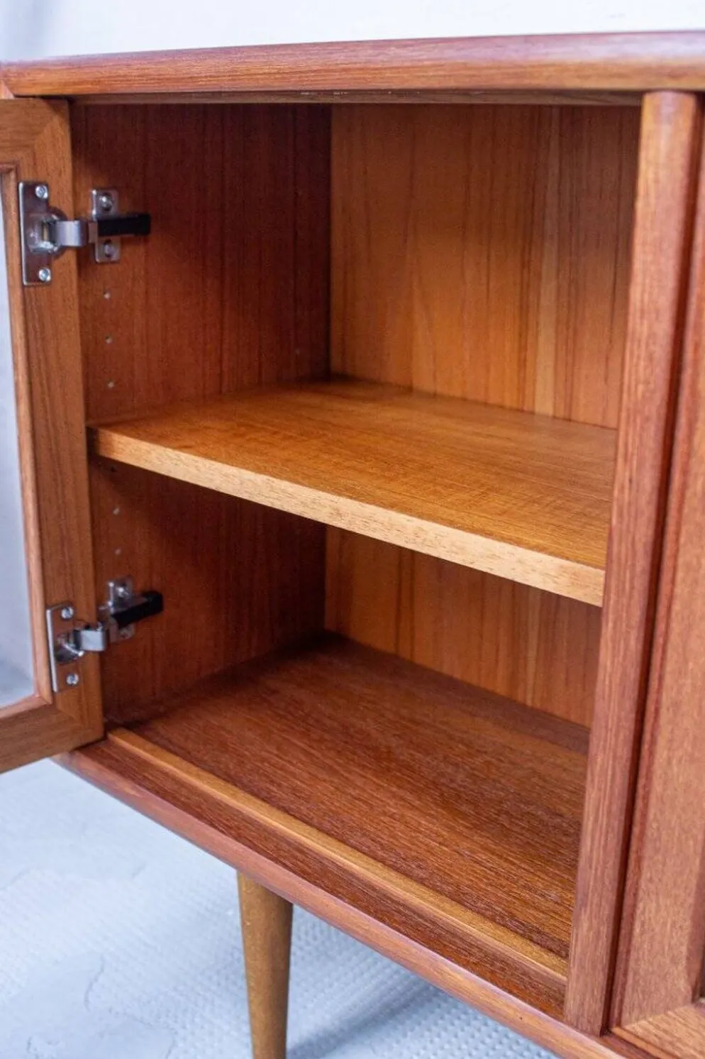 Vitrine Vintage en Teck, Danemark, 1980s