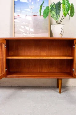 Vitrine Vintage en Teck, Danemark, 1980s