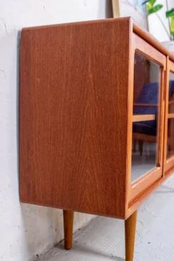 Vitrine Vintage en Teck, Danemark, 1980s