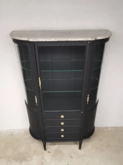 Vitrine vintage relookée
