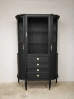 Vitrine vintage relookée