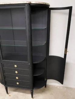 Vitrine vintage relookée