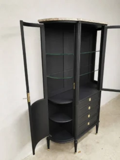Vitrine vintage relookée