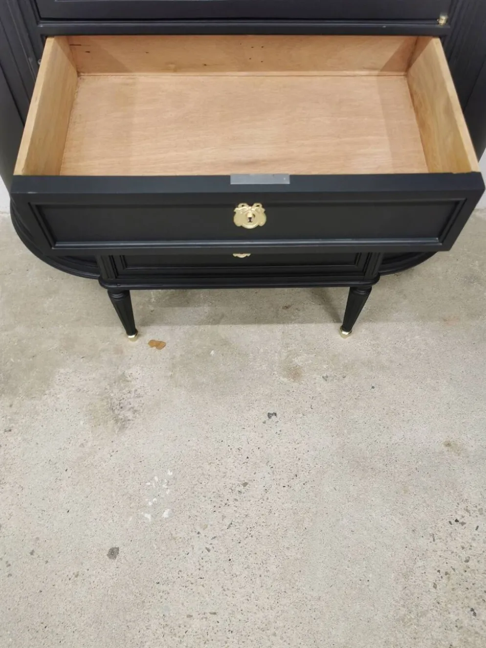 Vitrine vintage relookée