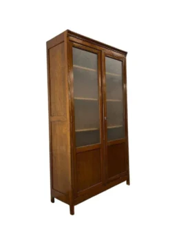 Vitrine vintage XL en bois