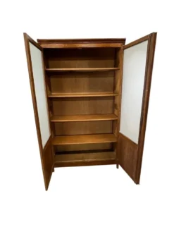 Vitrine vintage XL en bois