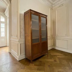Vitrine vintage XL en bois