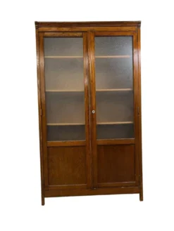 Vitrine vintage XL en bois