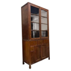 Vitrine vintage XL en bois