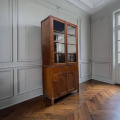 Vitrine vintage XL en bois