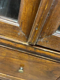Vitrine vintage XL en bois