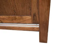 Vitrine XL vintage en bois / buffet / armoire murale