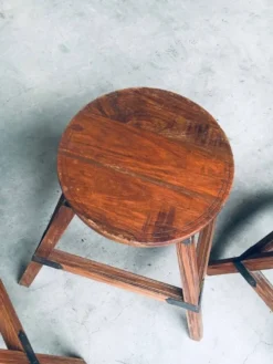 Wabi Sabi Nesting Tables, France, 1950s, Set of 3