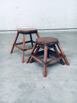 Wabi Sabi Nesting Tables, France, 1950s, Set of 3