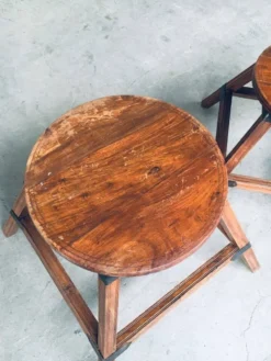 Wabi Sabi Nesting Tables, France, 1950s, Set of 3