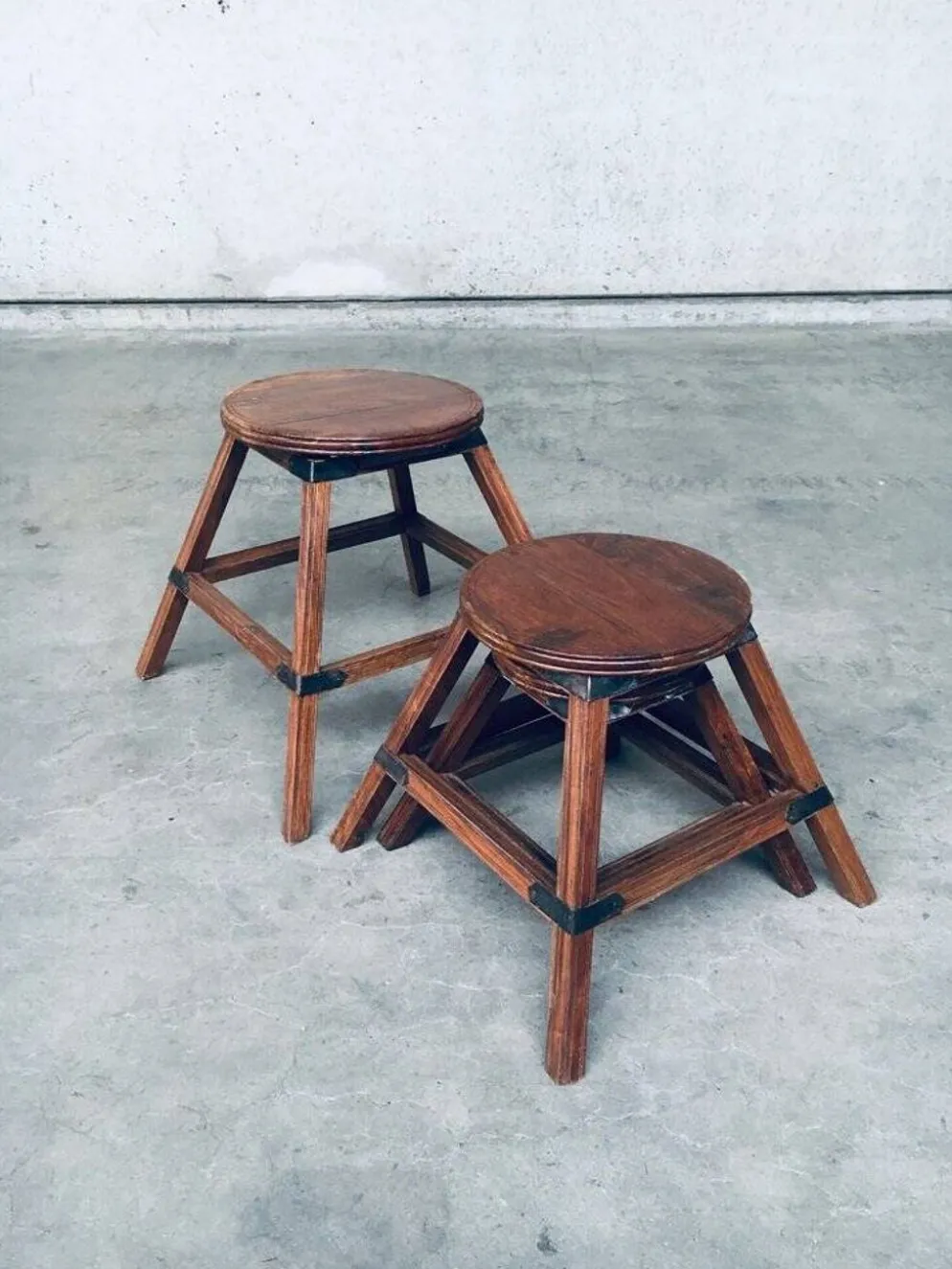 Wabi Sabi Nesting Tables, France, 1950s, Set of 3