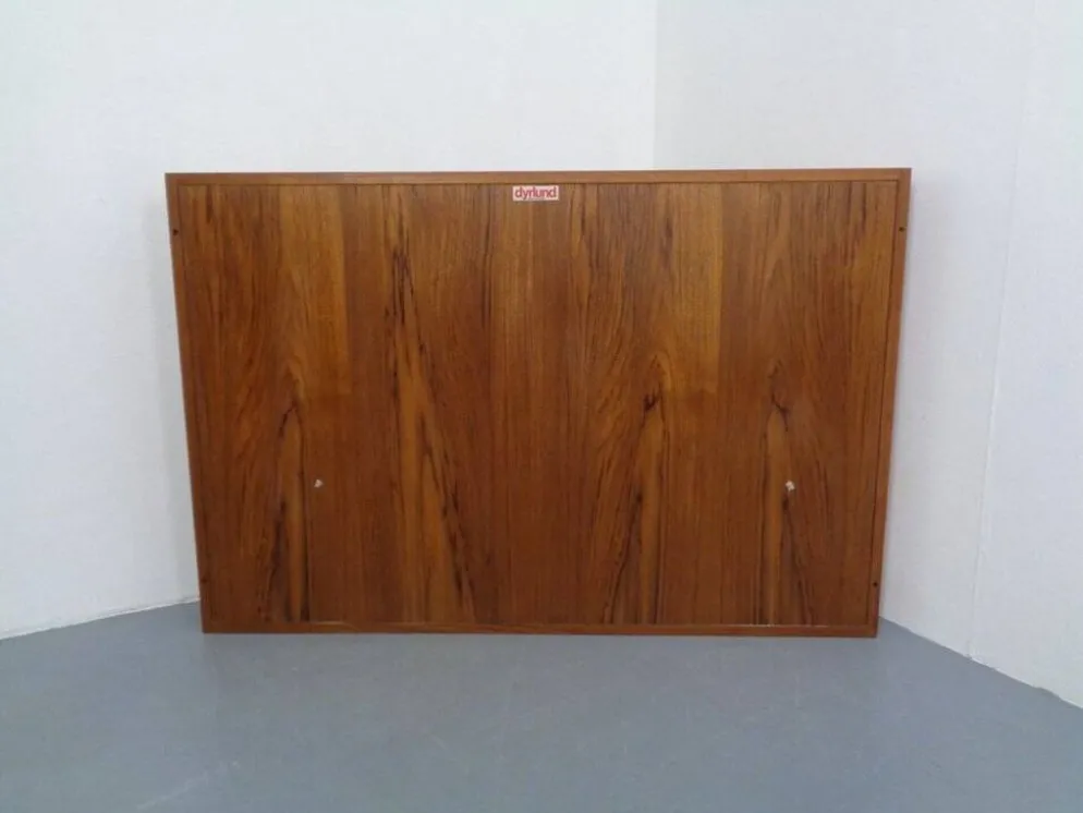 Wall Cabinet with Glass Doors from Dyrlund, Denmark, 1970s